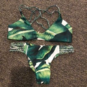 Rainforest design bikini